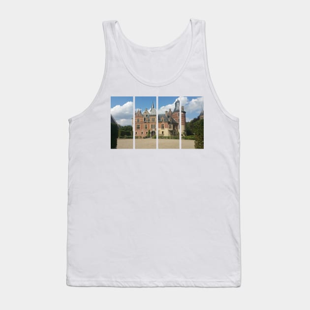 Mheer Castle, locally known as Kasteel van Mheer, lies in the village of the same name, in the province of Limburg in the Netherlands (1314). The Netherlands. Tank Top by fabbroni-art